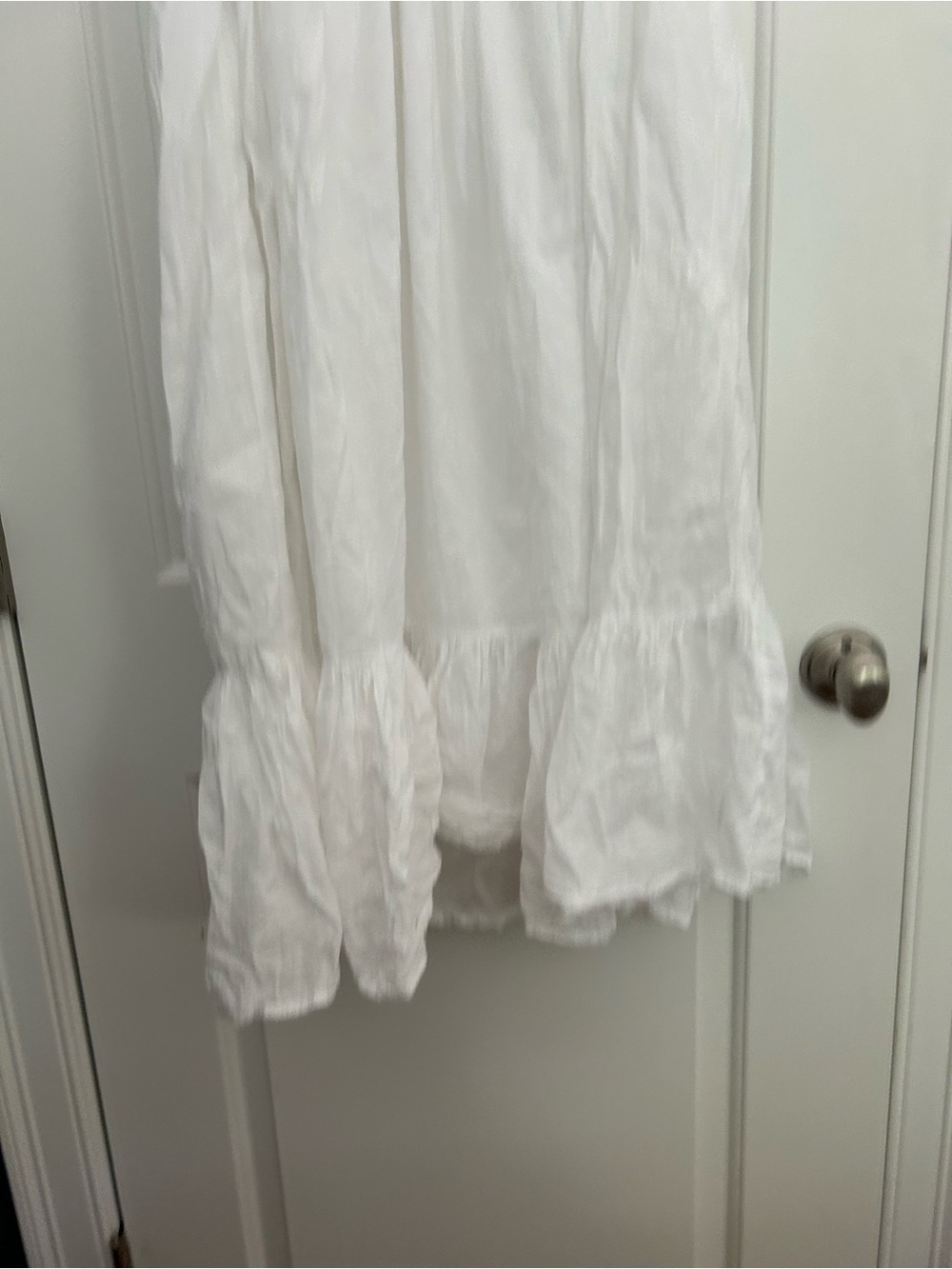 Urban Outfitters Strapless White Midi Dress - Picture 7 of 7